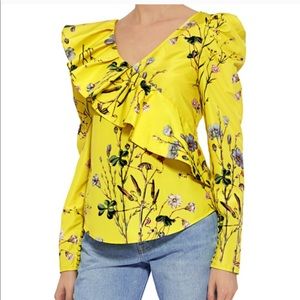 NWOT Self-Portrait Floral Top
